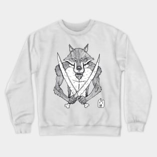 Wolf warrior Crewneck Sweatshirt